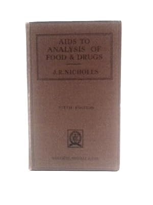 Bild des Verkufers fr Aids to the Analysis of Food and Drugs zum Verkauf von World of Rare Books