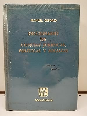 Imagen del vendedor de Diccionario de Ciencias Jurdicas, Polticas y Sociales. a la venta por LIBRERA MATHILDABOOKS