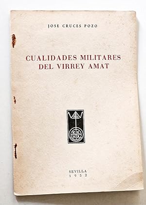 Seller image for CUALIDADES MILITARES DEL VIRREY AMAT for sale by Libros con Vidas