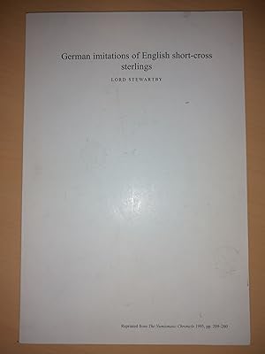 Seller image for German imitations of English short-cross sterlings p209-260 (reprint) for sale by Ancient Art
