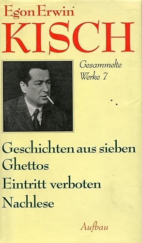 Imagen del vendedor de Geschichten aus sieben Ghettos. Eintritt verboten Nachlese a la venta por Studio Bibliografico Marini