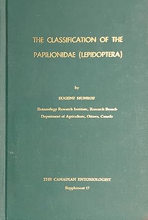 The Classification Of The Papilionidae (Lepidoptera)