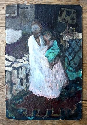 original oil painting of 'Woman and child'