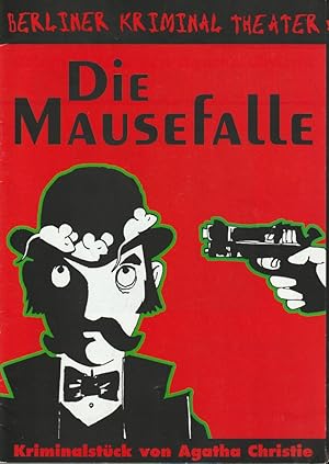 Bild des Verkufers fr Programmheft Agatha Christie DIE MAUSEFALLE Premiere 25. Januar 2001 Spielzeit 2000 / 2001 zum Verkauf von Programmhefte24 Schauspiel und Musiktheater der letzten 150 Jahre