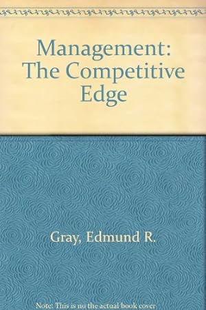 Seller image for Management: The Competitive Edge for sale by WeBuyBooks