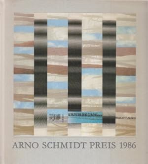 Imagen del vendedor de Arno-Schmidt-Preis 1986 fr Peter Rhmkorf. Arno-Schmidt-Stiftung, Bargfeld. a la venta por Fundus-Online GbR Borkert Schwarz Zerfa