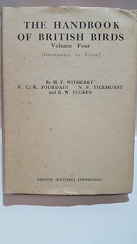 Seller image for The Handbook of British Birds. Volume Four. (Cormorants to Crane) for sale by Cambridge Rare Books
