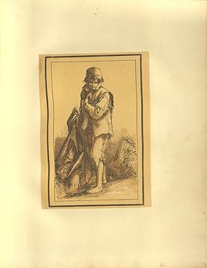 Forty Lithographic Impressions From Drawings Selected From His Studies of Rustic Figures After Na...