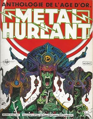 Imagen del vendedor de Mtal Hurlant, Hors Srie, 150 pages, Spcial Anthologie de l'ge d'Or. a la venta por Librairie Victor Sevilla