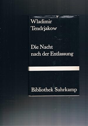 Bild des Verkufers fr Die Nacht nach der Entlassung zum Verkauf von manufactura