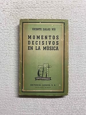 Imagen del vendedor de Momentos decisivos de la msica a la venta por Campbell Llibres