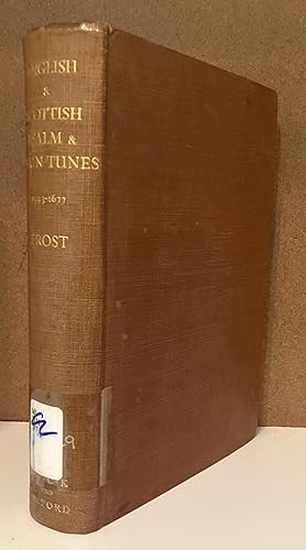 Immagine del venditore per English and Scottish Psalm and Hymn Tunes C. 1543 - 1677 venduto da Turgid Tomes