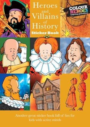 Bild des Verkufers fr Heroes and Villains Sticker Book (Yellow) (Heroes and Villains of History) zum Verkauf von WeBuyBooks
