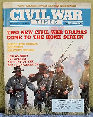 Bild des Verkufers fr Civil War Times Illustrated March/April 1991 zum Verkauf von Argyl Houser, Bookseller