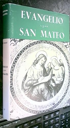 Bild des Verkufers fr Evangelio segn San Mateo zum Verkauf von Librera La Candela