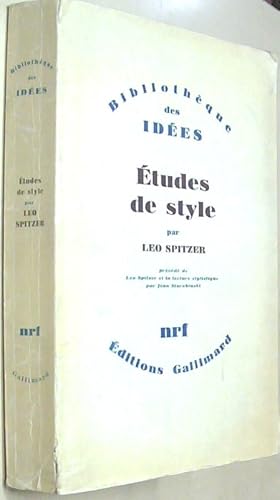 Image du vendeur pour Etudes de style prcd de . et la lecture stylistique par . mis en vente par Librera La Candela