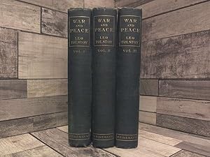 Seller image for War and Peace, A Novel in three volumes, [volume 2 and 3 only] for sale by Archives Books inc.