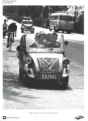 Image du vendeur pour LAMINA 33366: Biscuter en la Autovia de Castelldefels mis en vente par EL BOLETIN