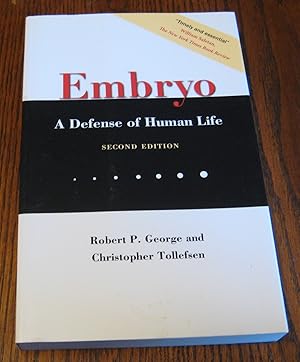 Seller image for Embryo; A Defense of Human Life for sale by Paul Wiste Books