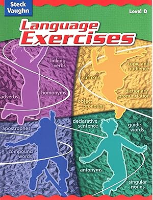 Bild des Verkufers fr Steck-Vaughn Language Exercises: Student Edition Grade 4 Level D zum Verkauf von Goodbookscafe