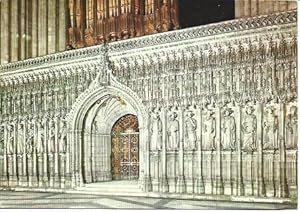 Bild des Verkufers fr POSTAL L05647: Silleria de la Catedral de York zum Verkauf von EL BOLETIN