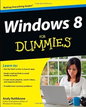 Imagen del vendedor de Windows 8 For Dummies by Rathbone, Andy [Paperback ] a la venta por booksXpress