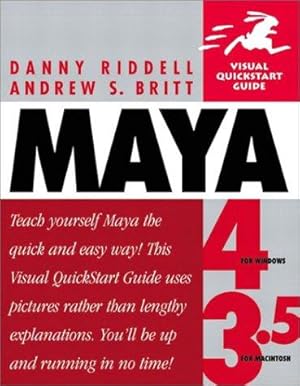 Bild des Verkufers fr Maya: Visual QuickStart Guide (Visual Quickstart Guides) zum Verkauf von WeBuyBooks