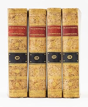 COMMENTARIES ON THE LAWS OF ENGLAND