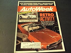 Auto Week Apr 2 1990 Retro Activity, Roadsters from Olds