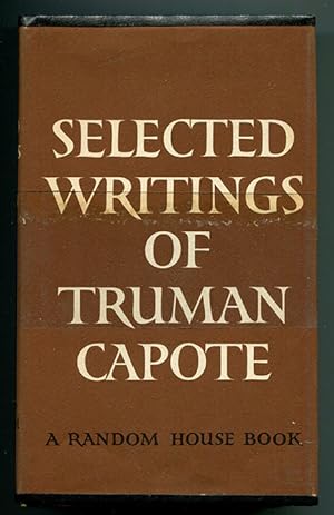 Seller image for Selected Writings of Truman Capote for sale by Book Happy Booksellers