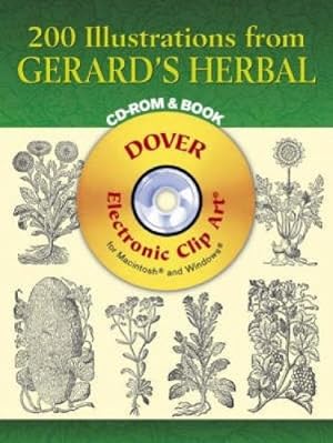 Bild des Verkufers fr 200 Illustrations from Gerard's Herbal (Dover Electronic Clip Art) zum Verkauf von WeBuyBooks