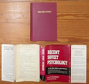 Seller image for Recent Soviet Psychology for sale by RG Vintage Books