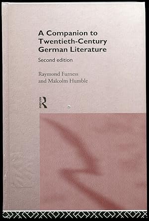 Imagen del vendedor de A Companion to Twentieth-Century German Literature. Second Edition a la venta por Leaf and Stone Books