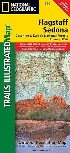 Seller image for Flagstaff/sedona, Coconino & Kaibab National Forests (Folded) for sale by CitiRetail