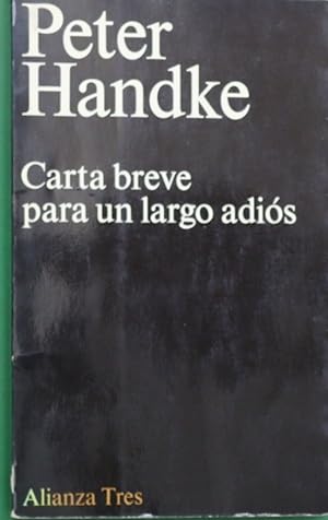 Imagen del vendedor de Carta breve para un largo adis a la venta por Librera Alonso Quijano