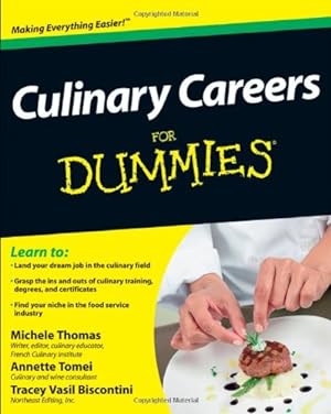 Bild des Verkufers fr Culinary Careers For Dummies by Thomas, Michele, Tomei, Annette, Biscontini, Tracey [Paperback ] zum Verkauf von booksXpress