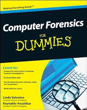 Seller image for Computer Forensics For Dummies by Pollard, Carol, Anzaldua, Reynaldo [Paperback ] for sale by booksXpress