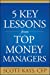 Imagen del vendedor de Five Key Lessons from Top Money Managers [Soft Cover ] a la venta por booksXpress
