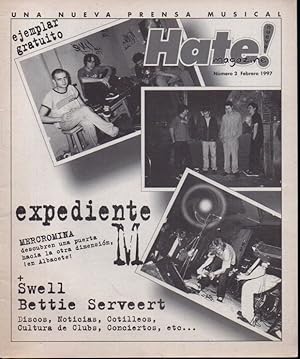 HATE! MAGAZINE. NÚMERO 2. FEBRERO 1997.