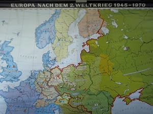 Europa nach dem 2. Weltkrieg 1945 - 1970, Maßstab 1:2.000.000