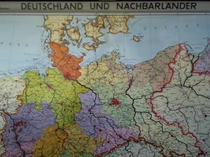 Westermann-Schulwandkarte - Deutschland und Nachbarländer, Maßstab 1:700.000