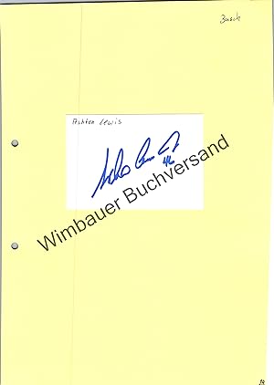Seller image for Original Autogramm Ashton Lewis Stock Car racing Driver /// Autograph signiert signed signee for sale by Antiquariat im Kaiserviertel | Wimbauer Buchversand
