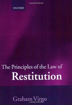 Imagen del vendedor de The Principles of the Law of Restitution a la venta por WeBuyBooks