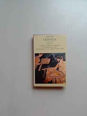 Bild des Verkufers fr Odissea. Volume I (Libri I - IV). Introduzione generale di Alfred Heubeck e Stephanie West. Testo e commento a cura di Stephanie West. Traduzione di G. Aurelio Privitera. Aus der Reihe "Scrittori Greci e Latini." zum Verkauf von Wissenschaftliches Antiquariat Zorn