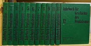 Jahrbuch für Geschichte des Feudalismus [Jahrbuch Feudalismus] - 12 Bände : Bd. 1, 1977 - Bd. 12,...
