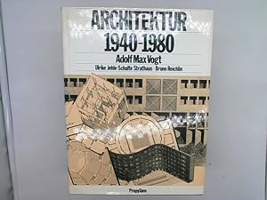 Immagine del venditore per Architektur 1940-1980. Adolf Max Vogt venduto da Das Buchregal GmbH