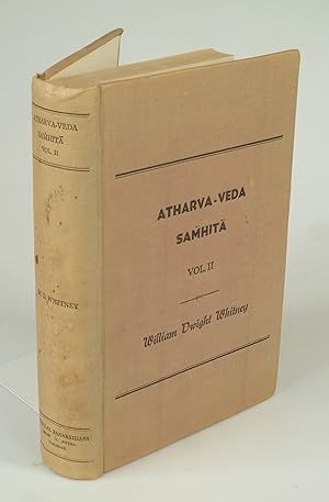 Bild des Verkufers fr Athrva-Veda Samhita Vol. II. zum Verkauf von Antiquariat Dorner