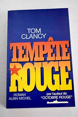 Image du vendeur pour Tempte rouge mis en vente par Alcan Libros