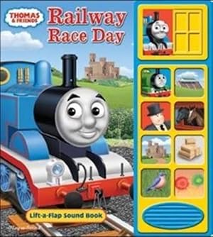 Imagen del vendedor de Thomas & Friends: Railway Race Day Lift-a-Flap Sound Book (Board Book) a la venta por AussieBookSeller