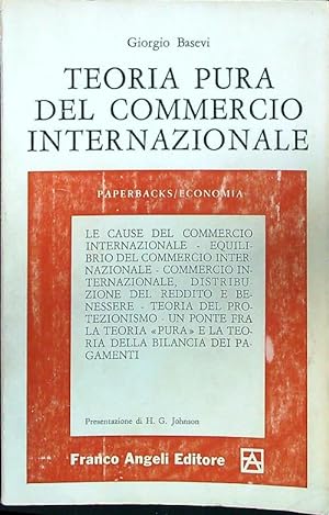 Seller image for Teoria pura del commercio internazionale for sale by Librodifaccia